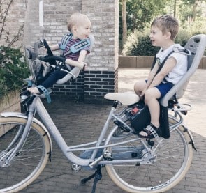 kinderzitje moederfiets